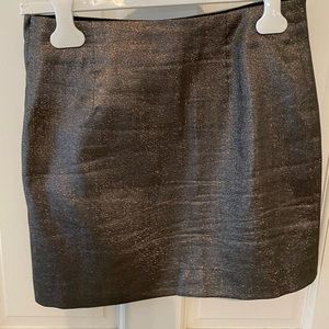 & Other Stories metallic brown/gold skirt in women’s size 4.